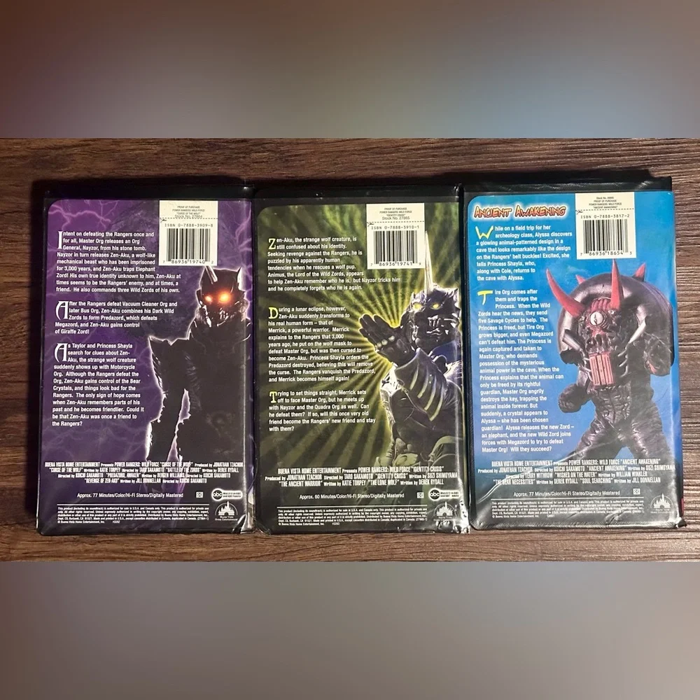 Power Rangers Wild Force DVD Set